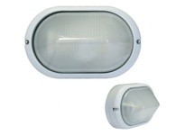 Orbit 7603-A19-WH OUTDOOR BULKHEAD LIGHT A19 -WHITE