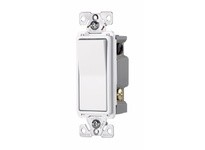 Cooper Eaton 7604W-BOX Switch Deco 4Way 15A 120/277V AutoGrd White