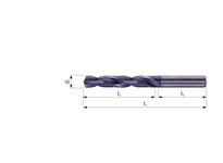 Dormer R4631/8 7624915 Force M Carbide Drill 1/8 inch