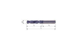 Dormer R4677/32 7625137 Force M Carbide Drill TiNAl 7/32 inch | High-Performance Tool