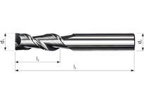 Dormer S1061/2 7648493 End Mill 1/2 inch | YarinInd