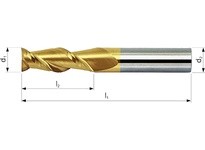 Dormer S2071/4X1 7648509 End Mill 1/4 inch | YarinInd
