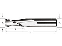 Dormer S1081/4 7648535 End Mill 2FL 1/4 inch