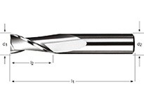 Dormer S1101/8 7648575 End Mill 2FL 1/8 inch