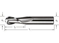 Dormer S1137.0 7648615 Ball-Nosed End Mill 7.00 mm | YarinInd