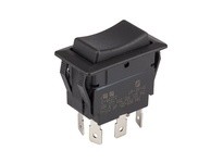 NSI 77060RQ ROCKER SWITCH MAINTAINED ON/OFF/ON DPDT