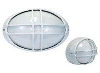 Orbit 7712-A19-WH 100W A19 ALUM. BULK HEAD FIXTURE -WHITE