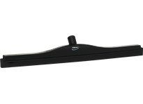 Vikan 77149 Squeegee Ultra Hygiene Dbl Blade 24" PP/RB BK