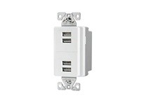 Cooper Eaton 7750W-BOX USB Charging Station 5V DC 5.0A White | High-Quality USB Charger