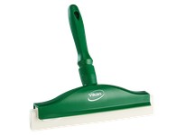 Vikan 77512 Squeegee Fixed Head Bench 10" PP/RB Green | YarinInd