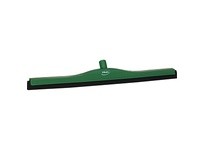 Vikan 77552WB Fixed Head Squeegee White Blade 28" PP/RB GN/WT