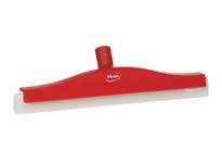 Vikan 77624 Squeegee Swivel Neck Floor 16" PP/RB Red
