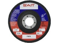 United Abrasives SAIT 77875 Unitized Wheels(Diameter 4-1/2" Arbor Series 7/8" Series 2SM Grade Medium Density Grain Soft Silicon