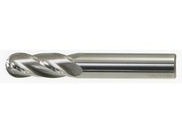 DRILLCO 77A106C 3/32x1/8 4-Flute Ball Nose Finishing End Mills | Solid Carbide Tools