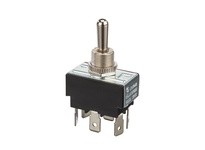 NSI 78100TQ Toggle Switch BAT ON/OFF/ON DPDT .250 Quickconnect | Industrial Supplies