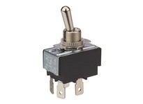 NSI 78130TQ TOGGLE SWITCH BAT ON/OFF DPST .250 QUICKCONNECT