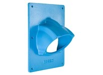 Meltric 796M4 ANGLE ADAPTER 45 DEGREE METAL BLUE SIZE 6