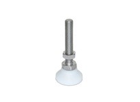 JWWINCO 7T2LTM/DN LPST-1.25-3/8X24-2.00-D2 Leveling Mount, Stainless Steel, Thread:3/8-24" Stud:2.00"