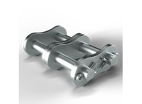 HKK SR080CCL2 80-2 Stainless Steel (304) C/L COT. 1" pitch80-2 Stainless Steel, Connecting Link, Cotter Type