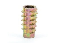 E-Z LOK 800610-20 Threaded Insert for Soft Wood - Flush | Pack of 50