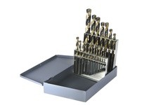 DRILLCO 800A19 19PC METRIC SET 1mm-10mm BY .5mm