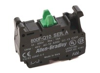 Allen Bradley 800F-MQ10V Contact Block Assembly | High-Quality Industrial Supplies