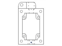 Allen Bradley 800H-NP42B Enclosure