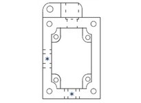 Allen Bradley 800H-NP46B Pushbutton Enclosure Base | Industrial Supplies