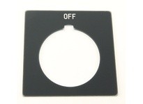 Allen Bradley 800H-W114 Legend Plate