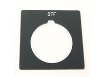 Allen Bradley 800H-W116 Legend Plate