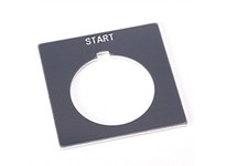 Allen Bradley 800H-W134 Legend Plate | YarinInd