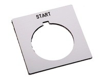 Allen Bradley 800H-W525 Legend Plate