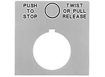 Allen Bradley 800H-W797A Legend Plate | Industrial Supplies