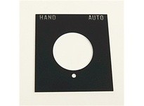 Allen Bradley 800H-Y10 Legend Plate