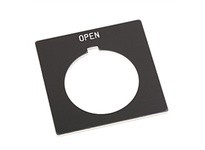 Allen Bradley 800H-Y118 Legend Plate