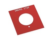 Allen Bradley 800H-Y44 Legend Plate