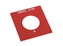 Allen Bradley 800H-Y45J Legend Plate