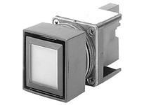 Allen Bradley 800MB-CQ24A Small Square Full Volt Pilot Light 24V Amber Lens | YarinInd