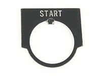 Allen Bradley 800MR-W19 Legend Plate