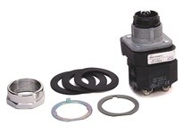 Allen Bradley 800T-FXN9A Push Button 3 Pos. Non-Illum. Mushrm HD (Push-Pull) Yellow 1 NO-1 NC