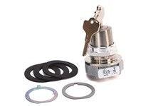 Allen Bradley 800T-H4823A Key Lock 2 Pos Selector Switch