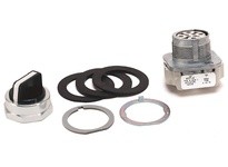 Allen Bradley 800T-JX91 Selector Switch Type 4 13 3Position Sring Return From Both Std. Knob W/Inserts