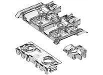 Allen Bradley 800T-N324 Terminal Covers Finger Safe