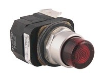 Allen Bradley 800T-PBTH16AD1 Pushbutton Switch Illuminated Amber