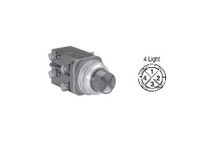 Allen Bradley 800T-PC416WWWW Cluster Pilot Light Type 13