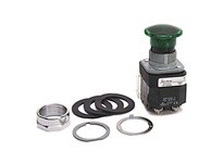 Allen Bradley 800T-PM16G 30.5mm Type 4/13 Mom. Contact PB-Illum. Green