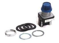 Allen Bradley 800T-Q12W Pilot Light NEMA 4 13 Full Voltage 12V White Lens