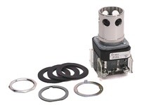 Allen Bradley 800T-QA12A Pushbutton Illum Moment Ext Guard Amber