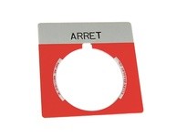 Allen Bradley 800T-X550F Legend Plate Arret