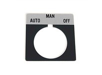 Allen Bradley 800T-X625 800T Legend Plate Standard Auto-Man-Off